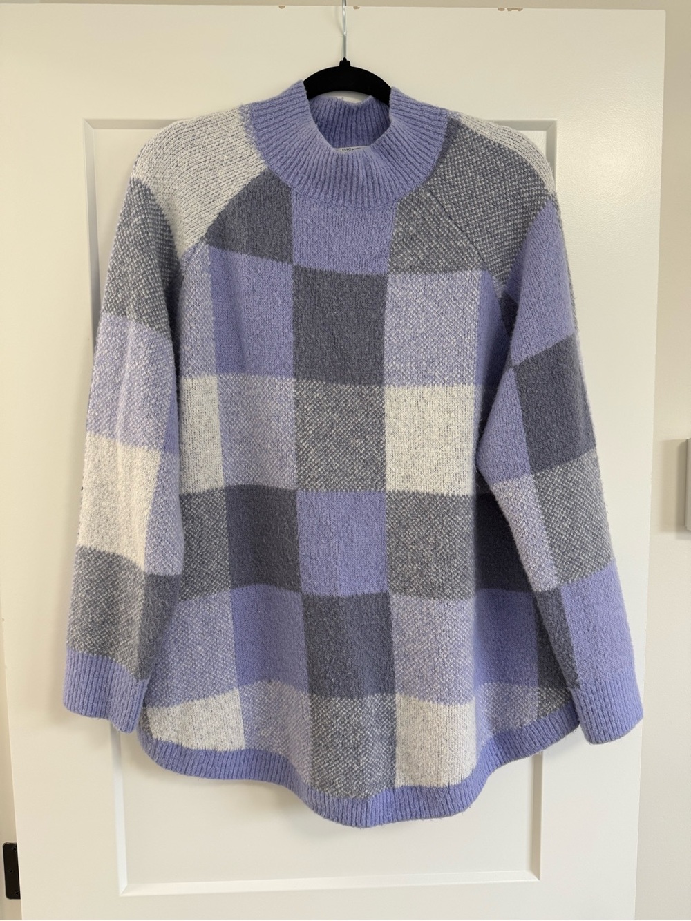 Ricki's Lavender and Gray Checker